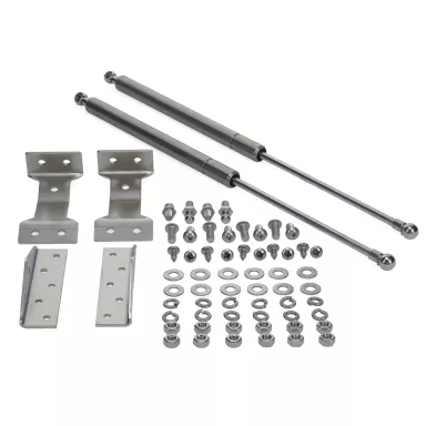 Stainless Hood Shocks for Deluxe Fiberglass Hoods, 66-77 Ford Bronco